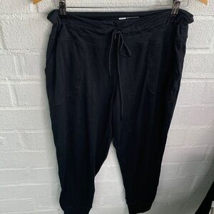 Lole Women's Black Drawstring Athletic Joggers sz L